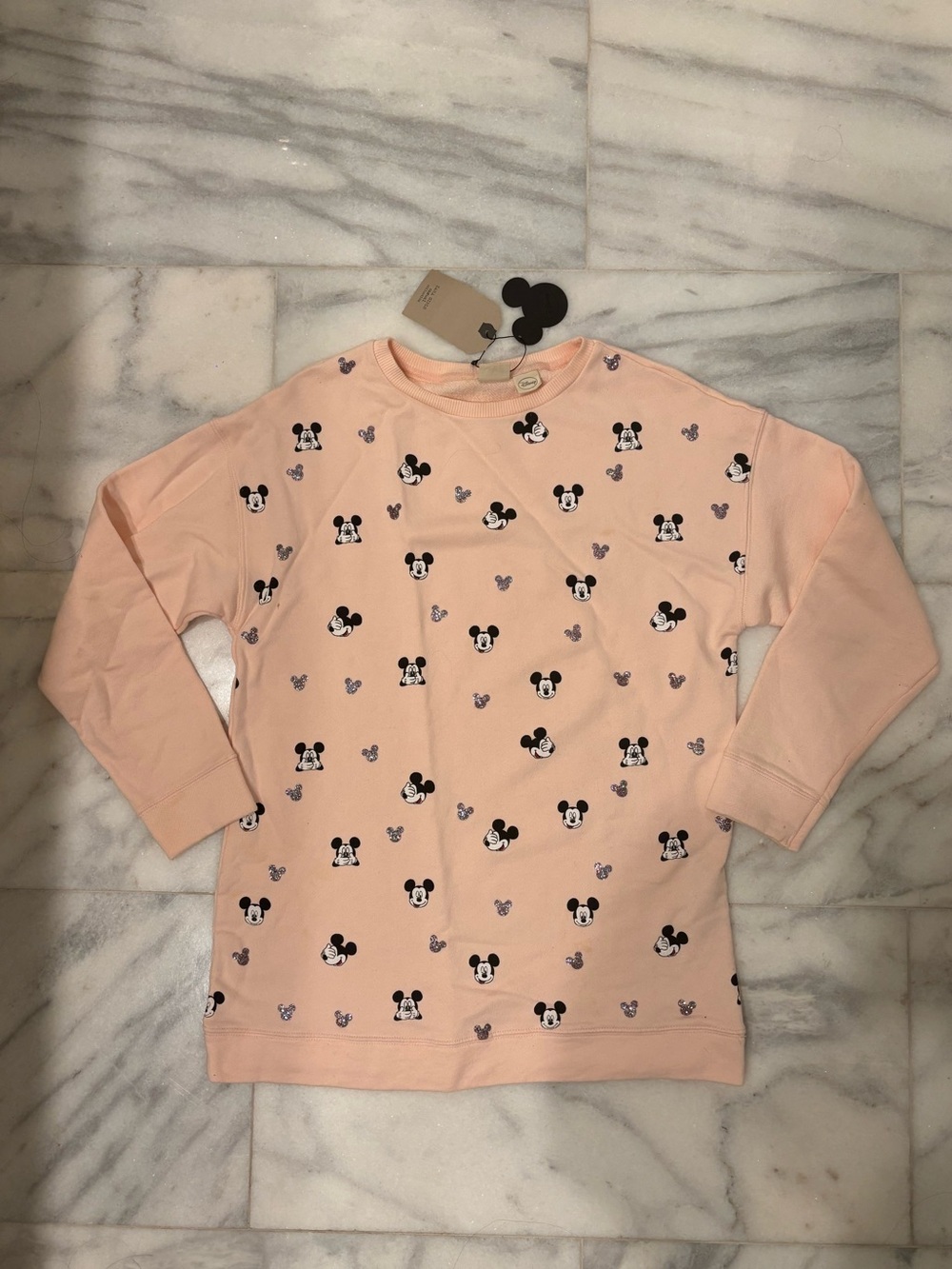 Zara Pink Mickey Mouse Sweater